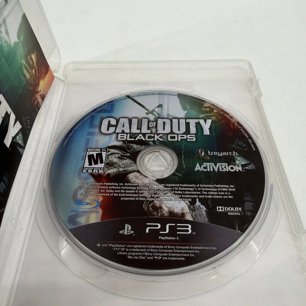 Call of Duty: Black Ops  (Sony PlayStation 3, PS3) Complete W/ Manual